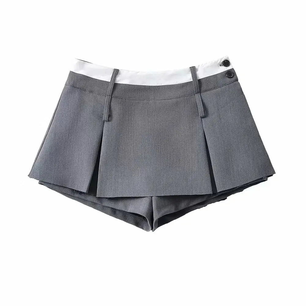 Splicing skirt for women