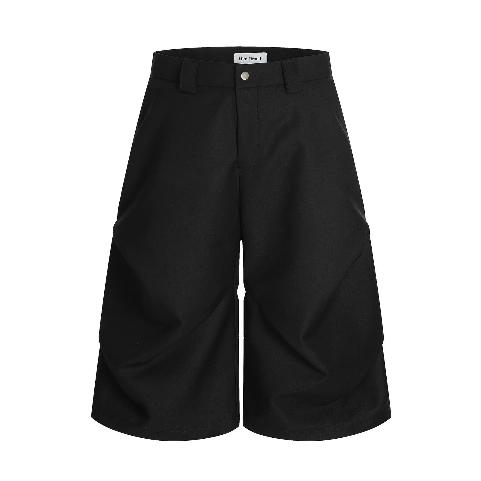 Trousers for Men and Women Water-Washed Vintage Straight Clean Fit Loose Wide-Leg Shorts