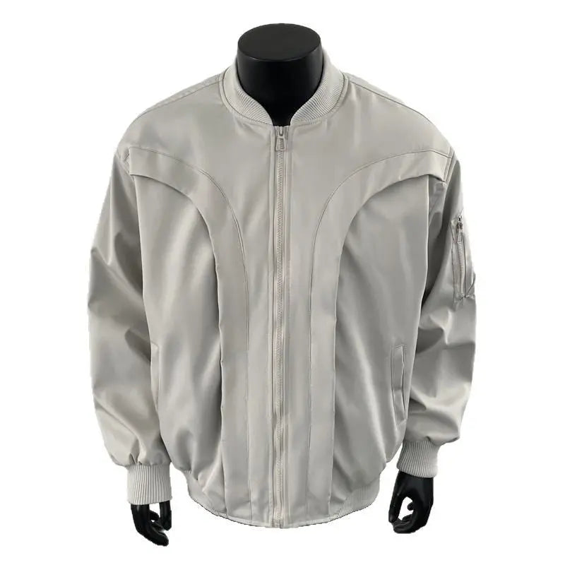 Retro versatile pilot jacket jacket for men