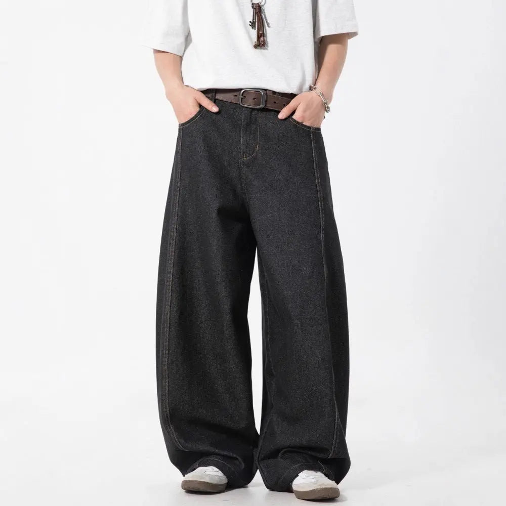 Loose semi elastic jeans for men eprolo