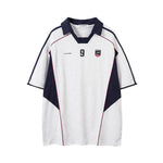 Polo collar sports shirt with stitching and short sleeved T-shirt Markonline