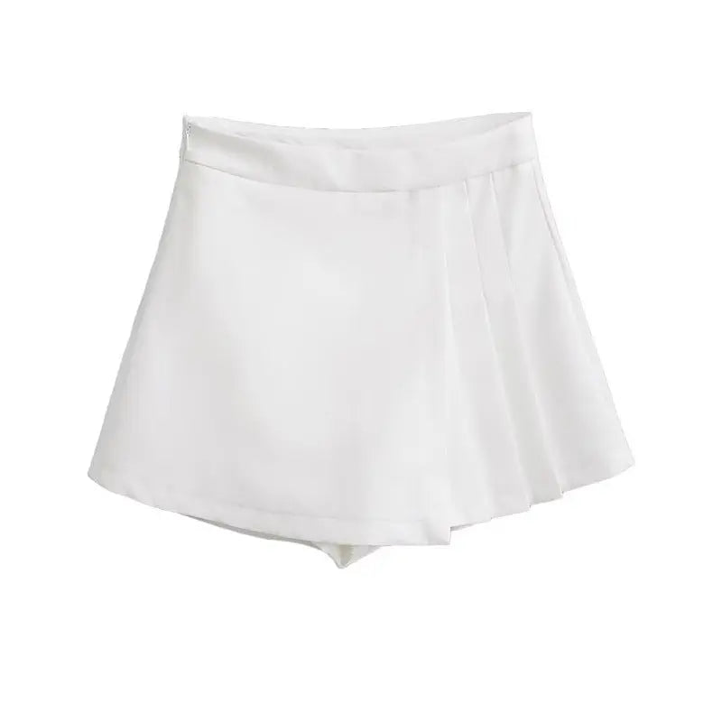 A-line pleated skirt pants for women eprolo