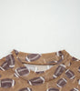 Brown Game Day Rugby Mesh Sheer Long Sleeve Top Dear-Lover Dropshipping