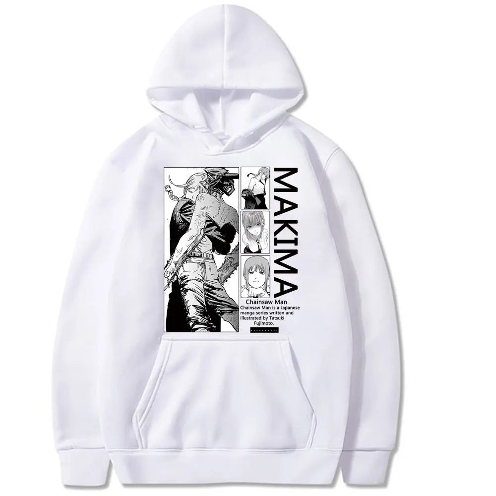 Chainsaw Man Printed Hoodie Sweatshirt Markonline