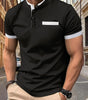 POLO Men's Checkered Stand Collar Polo Shirt Markonline
