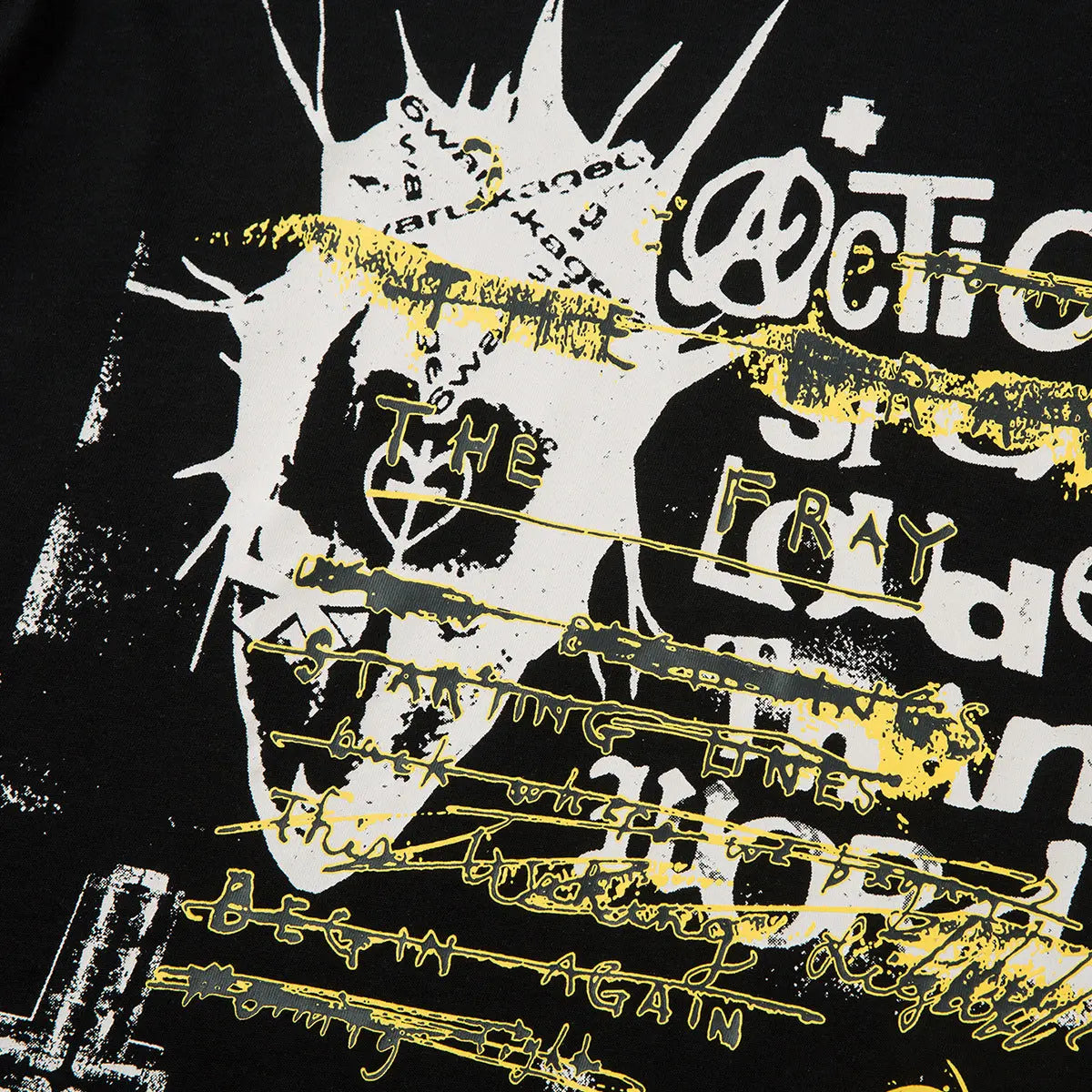 Fake two punk T-shirts with long sleeves Markonline