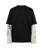 Fake two punk T-shirts with long sleeves Markonline