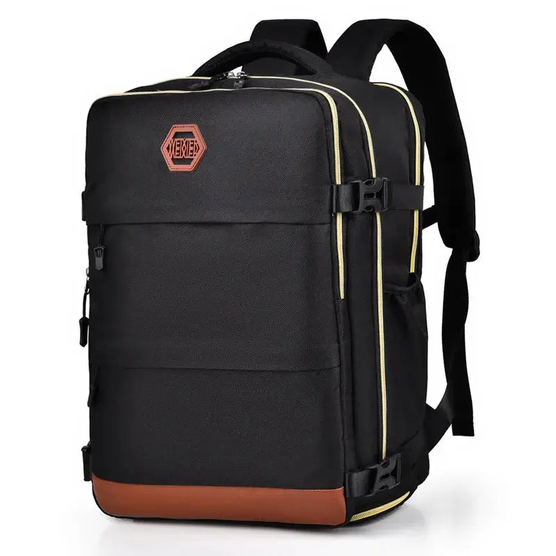 Color Block Multi-Pockets Backpack Bag Markonline