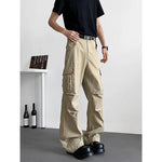 Wash pleated workwear casual pants for men in summer Markonline