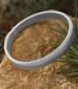 Silvery Stretchy Plated Metal Wide Bangle Dear-Lover Dropshipping