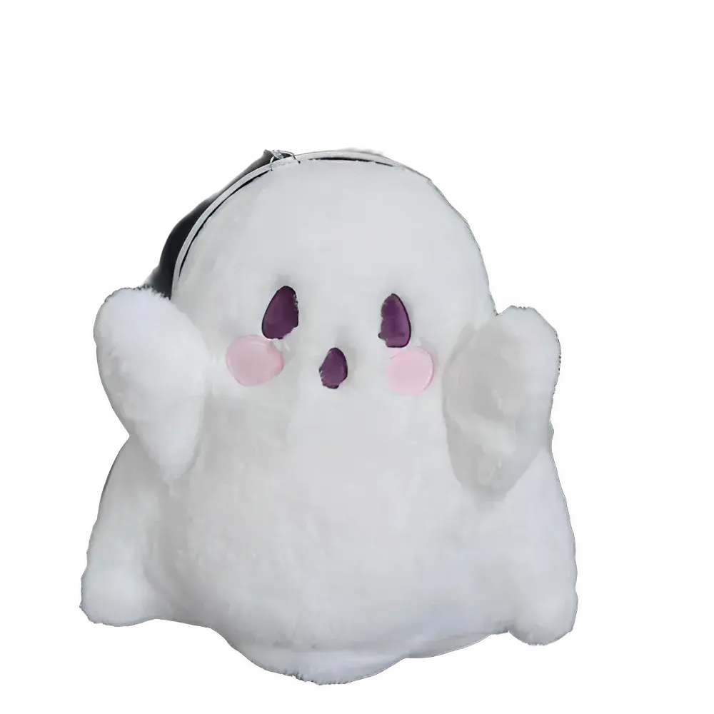Little Ghost Backpacks For Women Classic Backpacks For Women Funny Halloween Backpacks For Women Cute Women's Chic Shoulder Bags