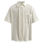 Short Sleeve Shirt Men's New Loose Polo Top with Unique Design Markonline