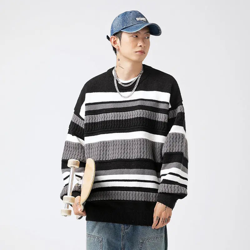 Round neck sweater for men Markonline