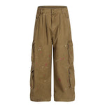 Splash ink workwear jeans for men and women Markonline