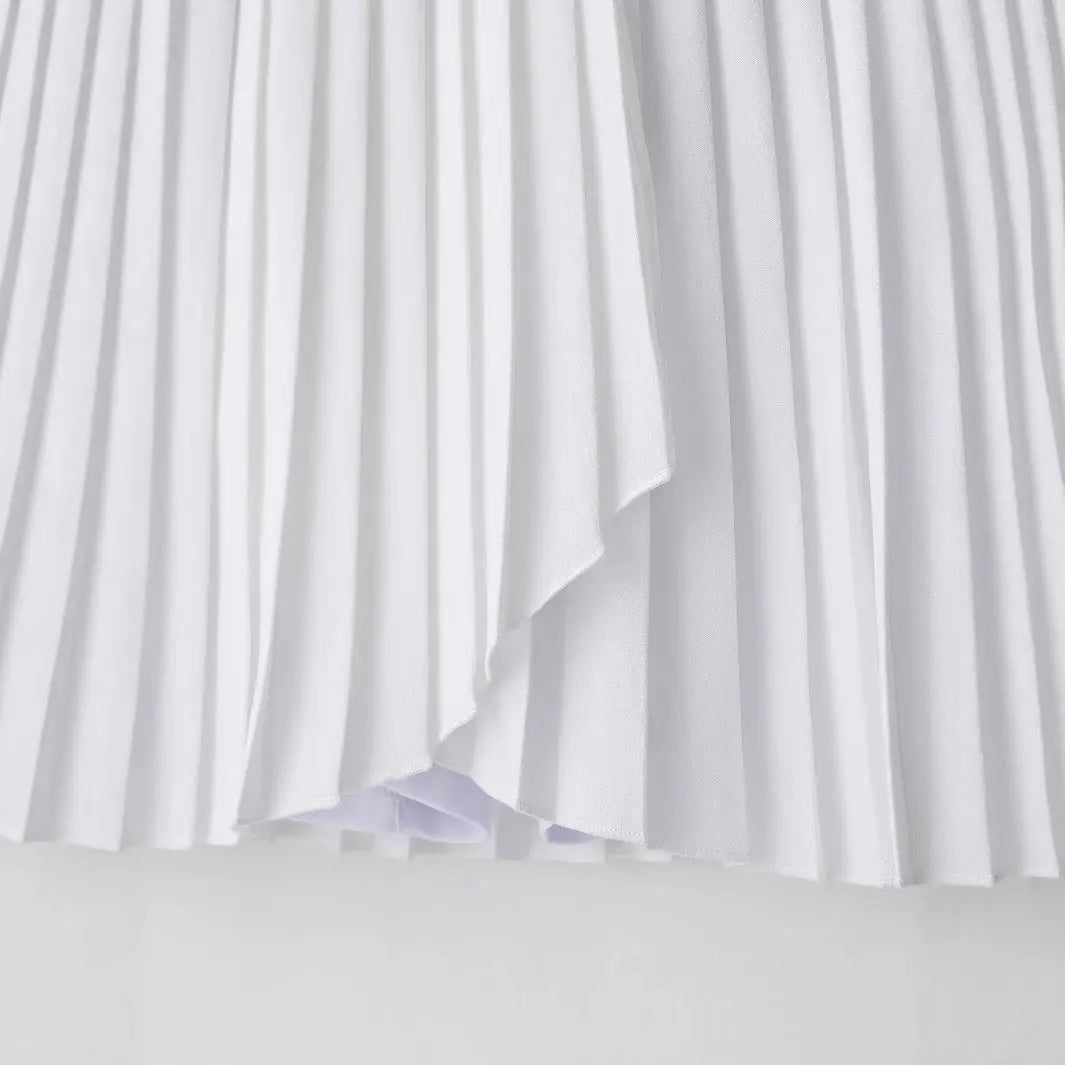 Asymmetric hemline pleated skirt for women Markonline