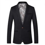 British's Style Casual Slim Fit Suit Jacket Male Blazers Men Coat Terno Masculino Plus Size 5XL Markonline