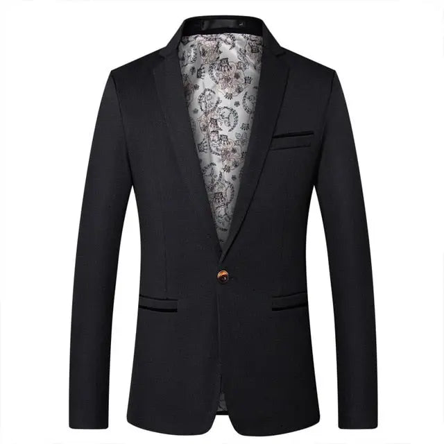 British's Style Casual Slim Fit Suit Jacket Male Blazers Men Coat Terno Masculino Plus Size 5XL Markonline