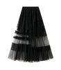 Cake skirt design irregular half skirt dreamy mesh skirt for women eprolo