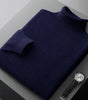 Men's high collar pullover sweater for autumn and winter, loose knit base sweater for men Markonline