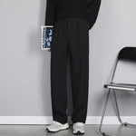 High street black casual suit pants for men Markonline