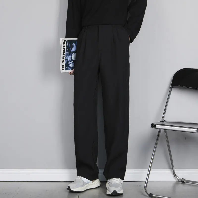High street black casual suit pants for men Markonline