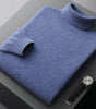 Men's high collar pullover sweater for autumn and winter, loose knit base sweater for men Markonline