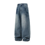 Washed denim jeans for men Markonline