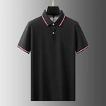 Men's Short Sleeve Polo Shirt with Turn-Down Collar Markonline