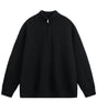 Half zip stand up collar sweater for men Markonline