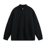 Half zip stand up collar sweater for men Markonline