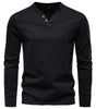 V-neck long sleeved T-shirt for men Markonline