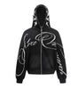 Graffiti cardigan zipper hoodie for men Markonline