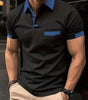 Color blocked pocket polo shirt sports polo shirt Markonline
