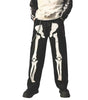 Skeleton Bone Graffiti Jeans for Men eprolo