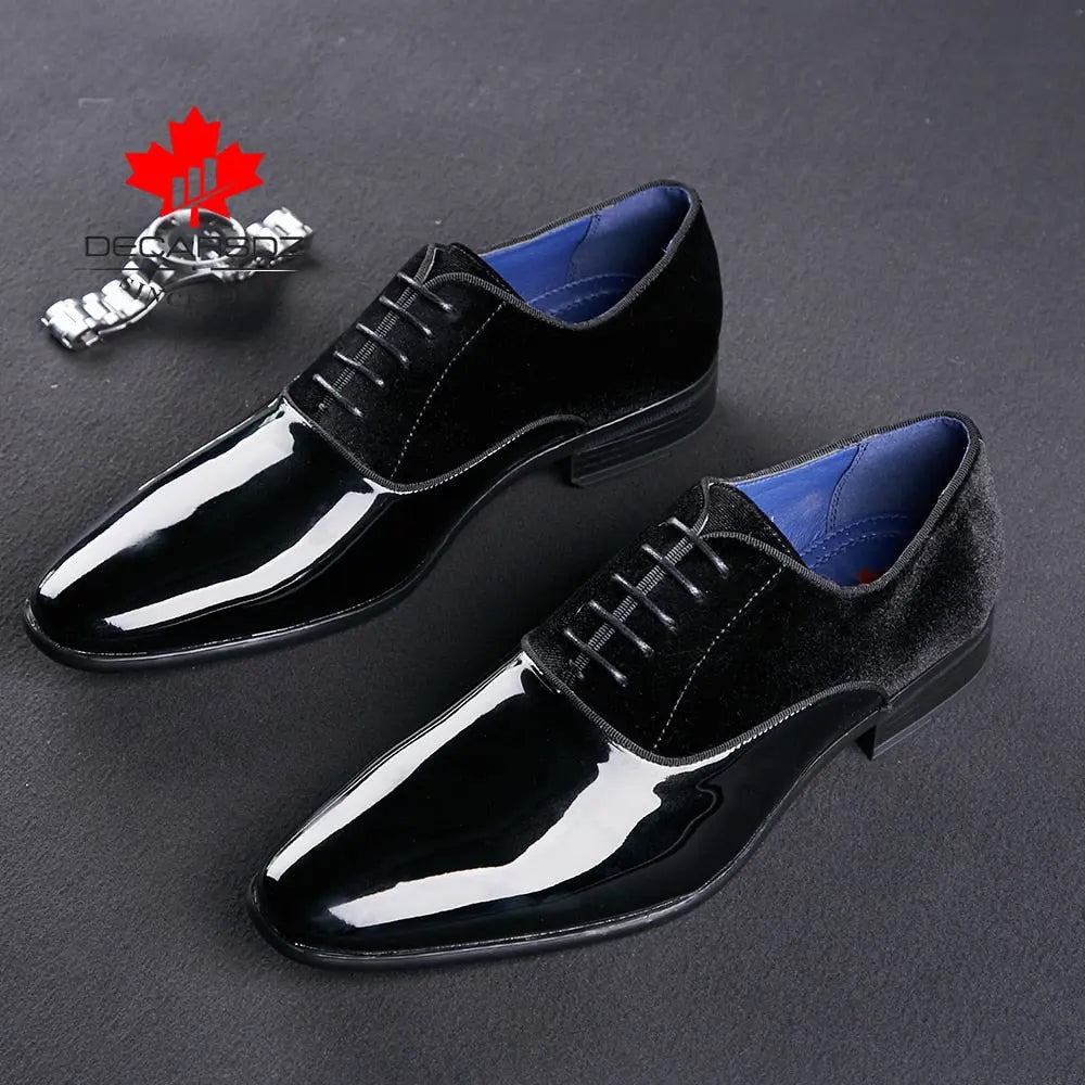 DECARSDZ Men Dress Shoes Men Spring Wedding Fashion Office High Quality Leather Comfy Business Man Formal Shoes Men Shoes Markonline