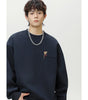 Embroidered round neck sweatshirt for men Markonline