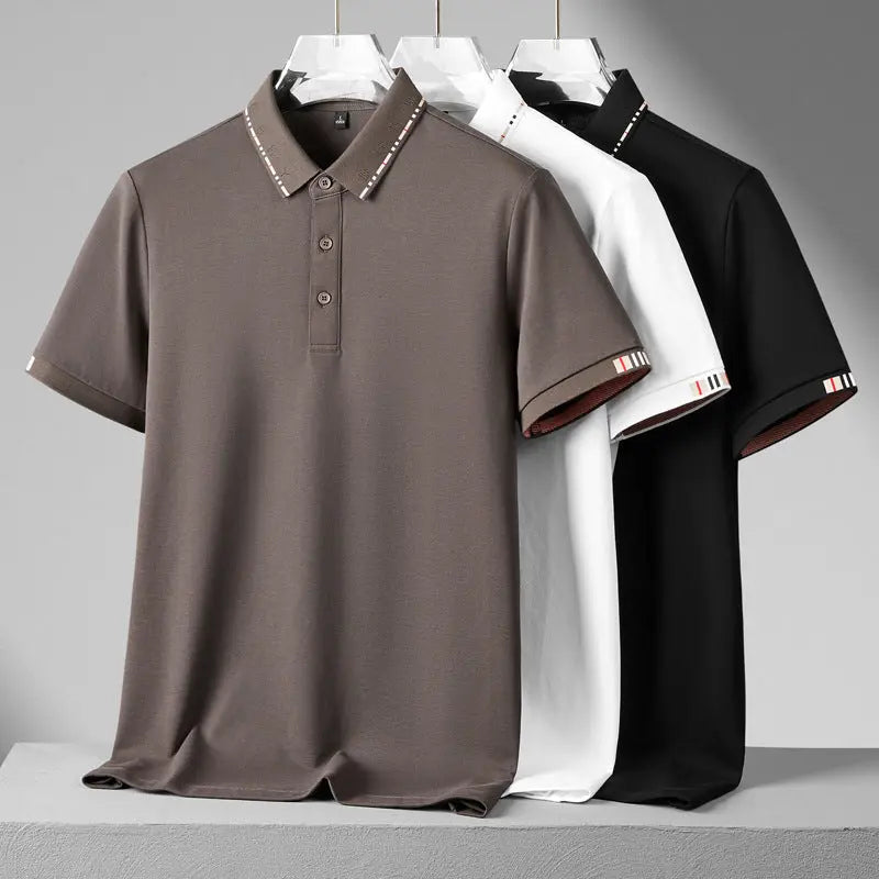 Summer Short Sleeve Polo Shirt Men's Markonline
