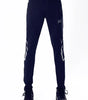 Luminous Icon Stripe Zipper Pocket Activewear Pants Markonline