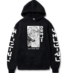 Chainsaw Man Printed Hooded Sweatshirt Markonline