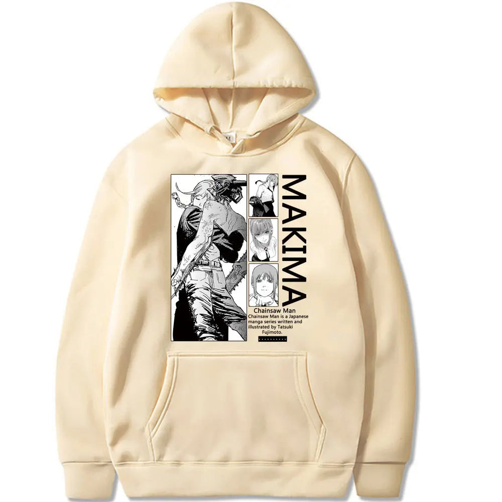 Chainsaw Man Printed Hoodie Sweatshirt Markonline