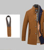 Thicker Mens Trench Coats Winter Long Wool Trench Coat Men Slim Fit Casual Jackets Peacoat Double Collar Woolen Overcoat Markonline
