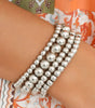White Multi Layered Beaded Bracelet Dear-Lover Dropshipping