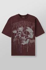 Summer American Skull Short Sleeve Loose T-shirt for Men Markonline