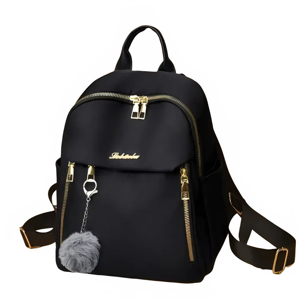 Fashion Simple Black Backpacks Large Capacity Women Backpacks Travel Bag Harajuku Student Schoolbag Oxford Backpack Unisex Bags