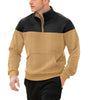 Zipper long sleeved polo shirt for men Markonline