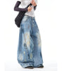 Street Style Wide-Leg Jeans with Knife Design for Men and Women Markonline