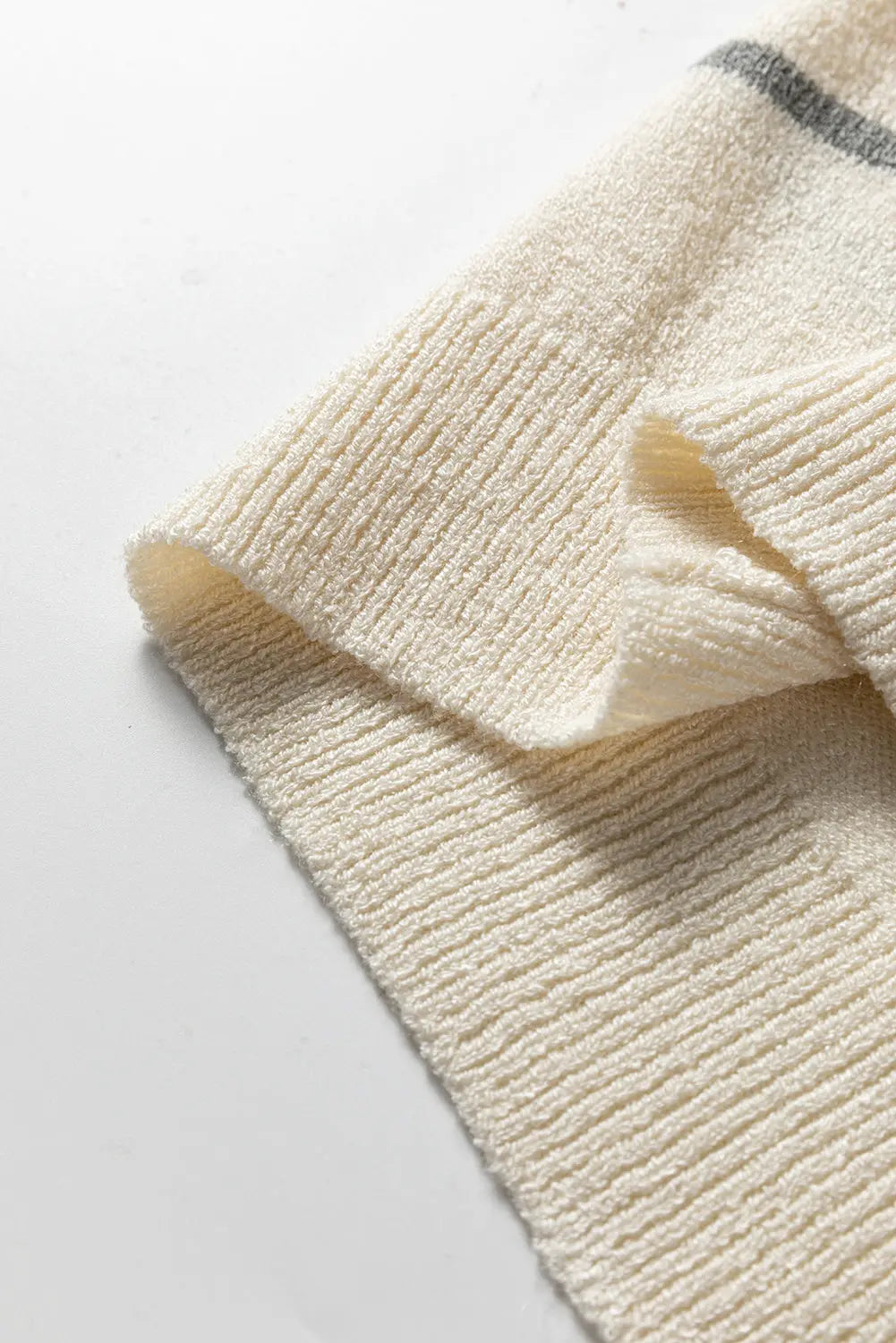 Multicolour Striped Print Button V Neck Sweater Vest Dear-Lover Dropshipping