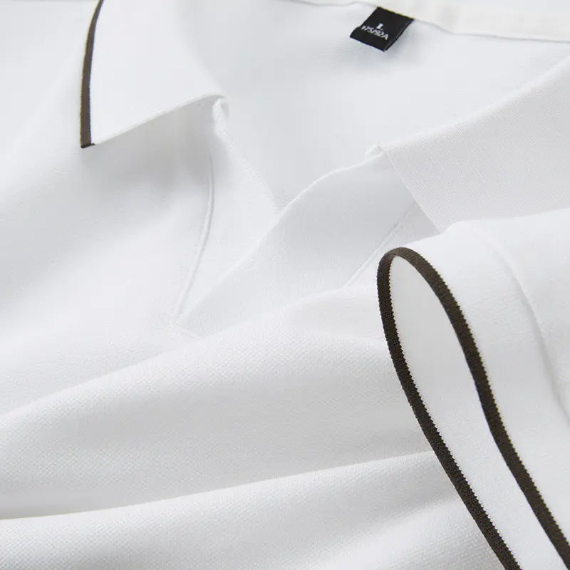 Men's Short Sleeve Polo Shirt Business Casual Top Markonline