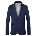 British's Style Casual Slim Fit Suit Jacket Male Blazers Men Coat Terno Masculino Plus Size 5XL Markonline