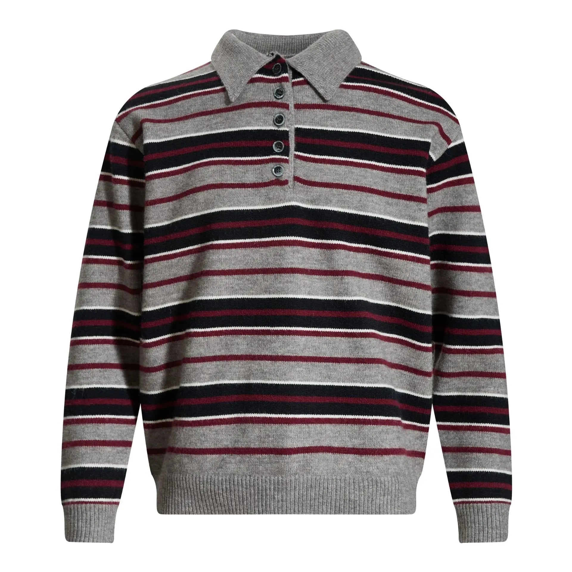 Polo collar sweater men's base shirt Markonline